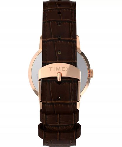 Zegarek Damski Timex TW2Y37700 brązowy na Arena.pl