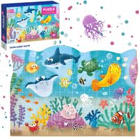 puzzle podwodny świat 60 elementów układanka dla najmłodszych dzieci 300378