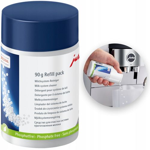 TABLETKI PREPARAT ŚRODEK DO CZYSZCZENIA SYSTEMU MLECZNEGO MLEKA JURA na Arena.pl