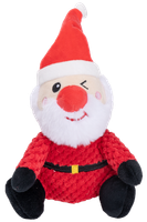Pluszowa zabawka dla psa Święty Mikołaj z piszczałką 20x13x8cm UNIQ PETS