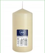 Świeca walec BISPOL Aura 38H 12CM SW60/120 ECRU