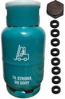 BUTLA LPG DO WÓZKA WIDŁOWEGO 11 kg SYFON BUTLA DO WIDLAKA