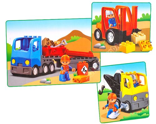 Klocki super PLAC BUDOWY 98 elementów ZA0169 na Arena.pl