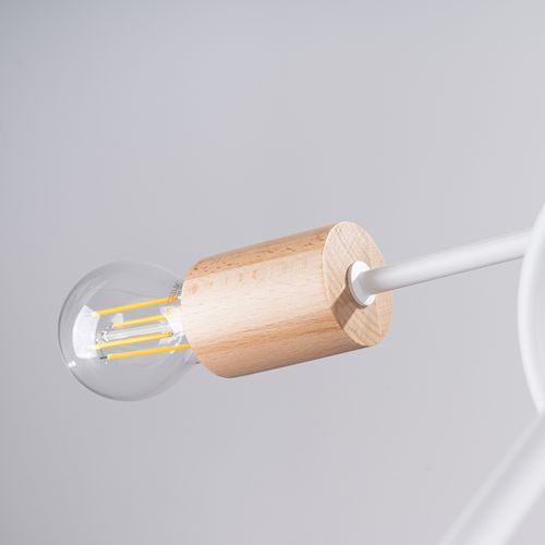 Żyrandol EMBER 5 biały na Arena.pl