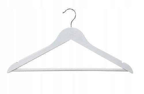 10SZT WIESZAK DREWNIANY ZESTAW WIESZAKI DREWNIANE UBRANIA GARDEROBY na Arena.pl