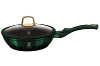 patelnia tytanowa berlinger haus 24cm bh-6049 emerald