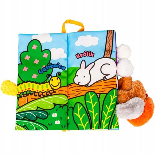 PUCHATE ZWIERZAKI BALIBAZOO JOLLY BABY KSIĄŻECZKA SENSORYCZNA DLA NIEMOWLĄT na Arena.pl