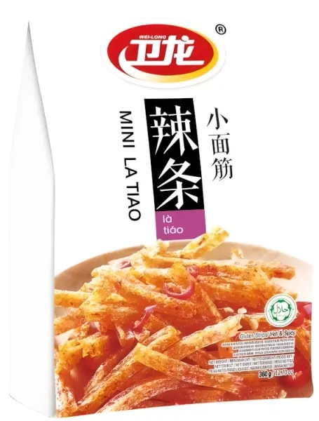 Mini La Tiao przekąska Hot & Spicy 360g - Wei-Long zdjęcie 1
