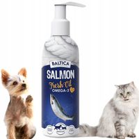 Baltica Salmon Fresh Oil 200ml olej z łososia dla psa i kota