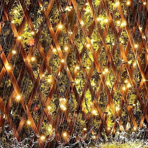 ŚWIATEŁKA LAMPKI LED ZEWNĘTRZNE CHOINKOWE BIAŁE CIEPŁE +FLASH 500LED 27,5 na Arena.pl