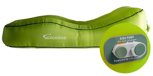 MATERAC dmuchany automatycznie LEŻAK AEROGOGO CS1 ZIELONY na Arena.pl