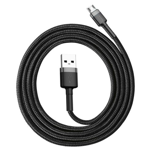 BASEUS CAFULE MICRO-USB CABLE 200CM GREY/BLACK na Arena.pl