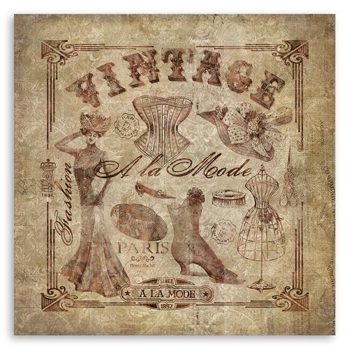 Obraz na płótnie – Canvas, Vintage 80x80 na Arena.pl