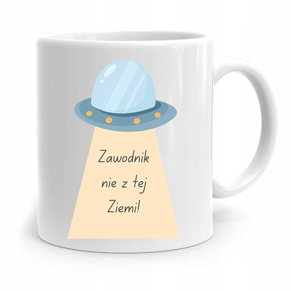 Kubek Dla Piłkarza Zawodnika Nie Z Tej Ziemi Z Nadrukiem Ze Zdjęciem zdjęcie 1