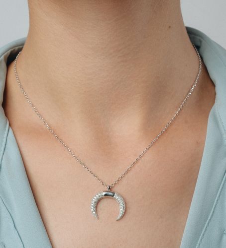 Naszyjnik srebrny "Endless Moon" na Arena.pl