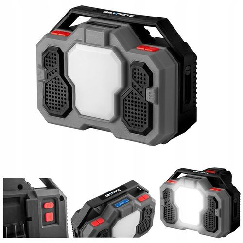 Radio budowlane aku-sieciowe Energy+ bluetooth na Arena.pl