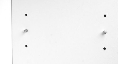 Szafka łazienkowa 70 x 40 cm / biała / biały połysk / wisząca / do łazienki na Arena.pl