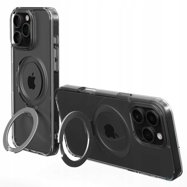 Spacecase Ring Pro Mag Iphone 16 Pro Max Clear zdjęcie 7