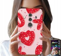 ETUI DO HUAWEI MATE 10 PRO - KOBIECE, MODNE WZORY XOXO SERCE + SZKŁO