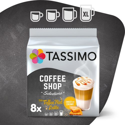 Kapsułki Tassimo Jacobs Megapack mix latte 64 szt, 5+1 opakowanie GRATIS! na Arena.pl