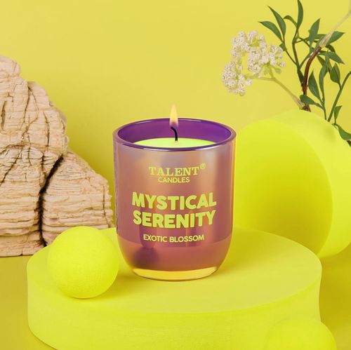 Świeca Zapachowa Sojowa Egzotyczny Kwiat 3 Knoty Naturalny Wosk Prezent na Arena.pl