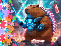 Puzzle tradycyjne - Kapibara
