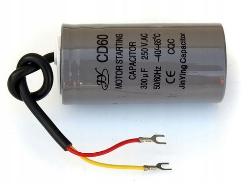 KONDENSATOR 300uF rozruchowy cewka do silnika elektrycznego kompresora na Arena.pl