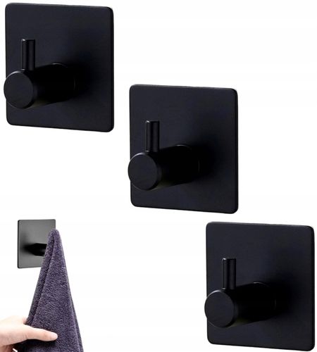 Łazienkowy Haczyk Wieszak Samoprzylepny 3Szt Loft na Arena.pl