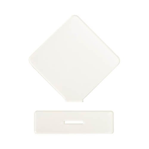 Akrylowa ramka QR Code do sublimacji - romb zdjęcie 1