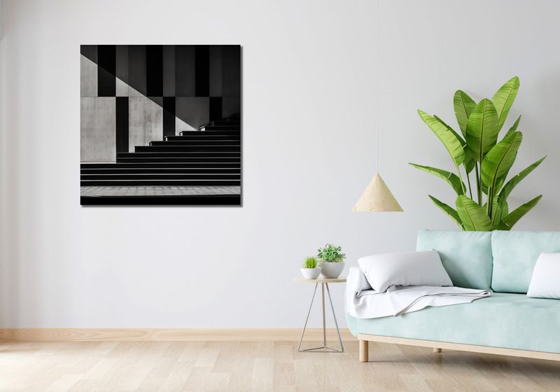 Obraz 90x90cm Geometria w Architekturze zdjęcie 2
