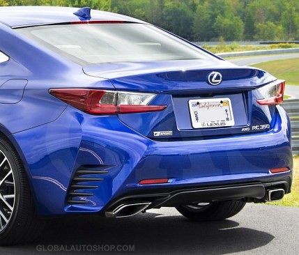 Lexus RC 350 -Chromowane Listwy Grill Chrom Atrapy Zderzaka Tuning na Arena.pl