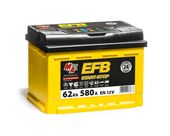 Akumulator EFB START-STOP 62Ah/580A P+ 242x175x190 MA PROFESSIONAL