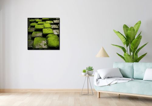 Plakat 70x70cm Zielona Mozaika na Arena.pl