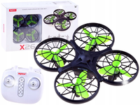 DRON ZDALNIE STEROWANY 2,4GHZ PILOT ŚMIGŁA NA AKUMULATOR ZASIĘG 70 METRÓW