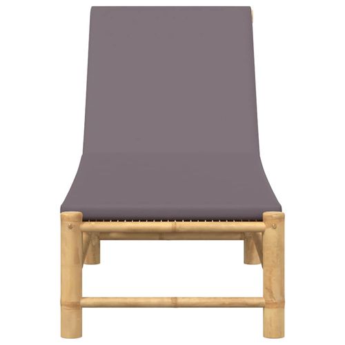 Leżak z poduszkami, 55x199x30 cm, bambus na Arena.pl