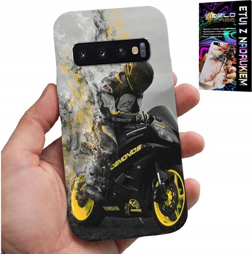 ETUI DO SAMSUNG GALAXY S10 PLUS - MOTOR MOTOCYKLE FAN WIELE WZORÓW PLECKÓW na Arena.pl