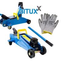 15942 HYDRAULICZNY PODNOŚNIK DO AUTA DO 2T 12,5-33CM BITUXX NISKOPROF