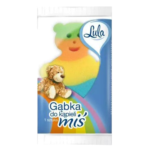 LULA Gąbka do kąpieli MIŚ - 1szt zdjęcie 1