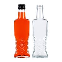 Butelka UKRAINKA 200 ml z zakrętką na wino nalewki