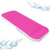 Materac Dmuchany Dziecięcy Avenli 157x66x23cm Welurowy Różowy Wytrzymały