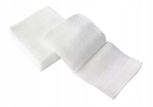 KOMPRESY GAZOWE JAŁOWE GAZIKI 7,5 x 7,5 cm 150 szt na Arena.pl