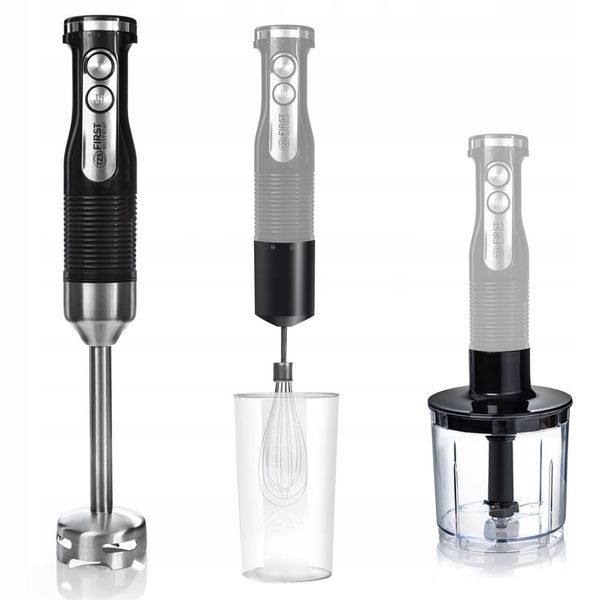 Blender Rozdrabniacz Trzepaczka 3w1 First Austria zdjęcie 7