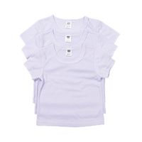 Koszulka dziecięca z krótkim rękawem do sublimacji - biała M