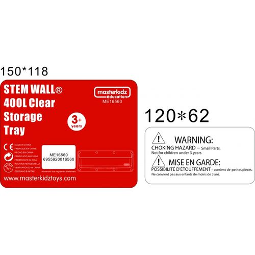 MASTERKIDZ Akrylowe Pojemniki do Tablicy 2 szt. na Arena.pl