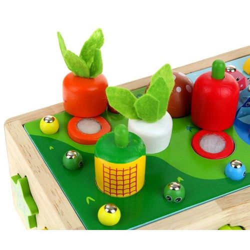 Gra Montessori Sorter Warzywa Marchewki Robaczki na Arena.pl