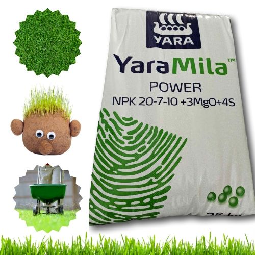 YARA MILA NAWÓZ DO TRAWNIKA 25kg z AZOTEM NPK 20-7-10+Mg +S na Arena.pl