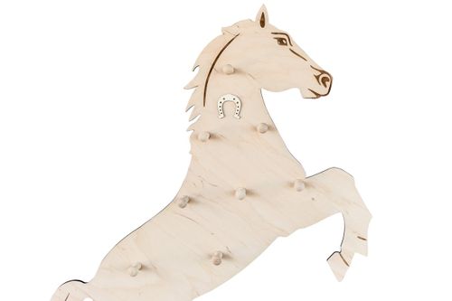 Wieszak ścienny w kształcie konia na Arena.pl
