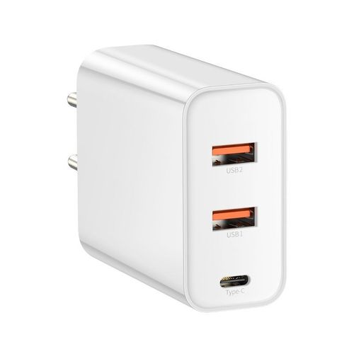 Ładowarka Sieciowa Usb Baseus Pps 2Xusb Qc + Usb-C Pd 60W (Biała) na Arena.pl