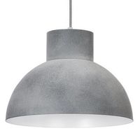 Industrialna LAMPA wisząca WORKS 6510 Nowodvorski metalowa OPRAWA kuchenna ZWIS high bay nad wyspę kopuła szara