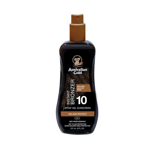 Australian Gold Żel W Sprayu Z Bronzerem SPF10 na Arena.pl
